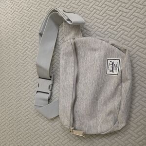 Herschel Supply Company Gray Crossbody Bag with Adjustable Strap
